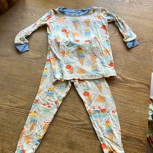 Little sleepies Ice cream pajamas, 12-18 months